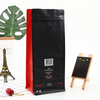 Bolsa de embalaje de café con cremallera lateral y bolsa de fondo plano de 1 kg