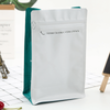 Bolsa de embalaje de café de fondo plano de 250 g con ventana
