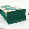 Bolsa de embalaje de café de fondo plano con película de aluminio de capa interna de 1g