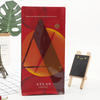 Bolsa de embalaje de café con cremallera lateral de fondo plano de 1 kg