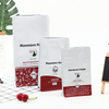 Bolsa de embalaje de café con cremallera lateral de fondo plano de 100 g