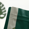 Bolsa de embalaje de café de fondo plano con película de aluminio de capa interna de 1g